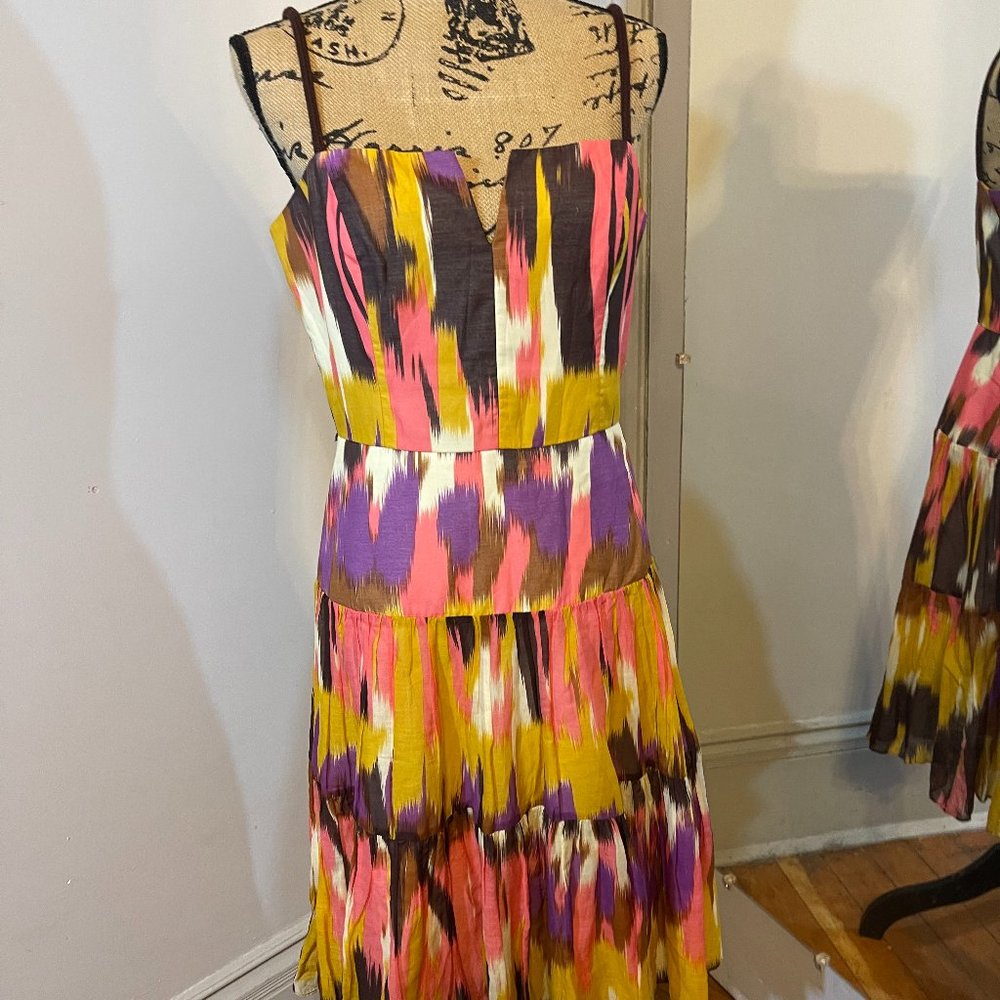 Vintage Milly multicolored sleeveless dress - Picture 1 of 8